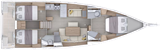 3 cabins with 2 bathrooms
